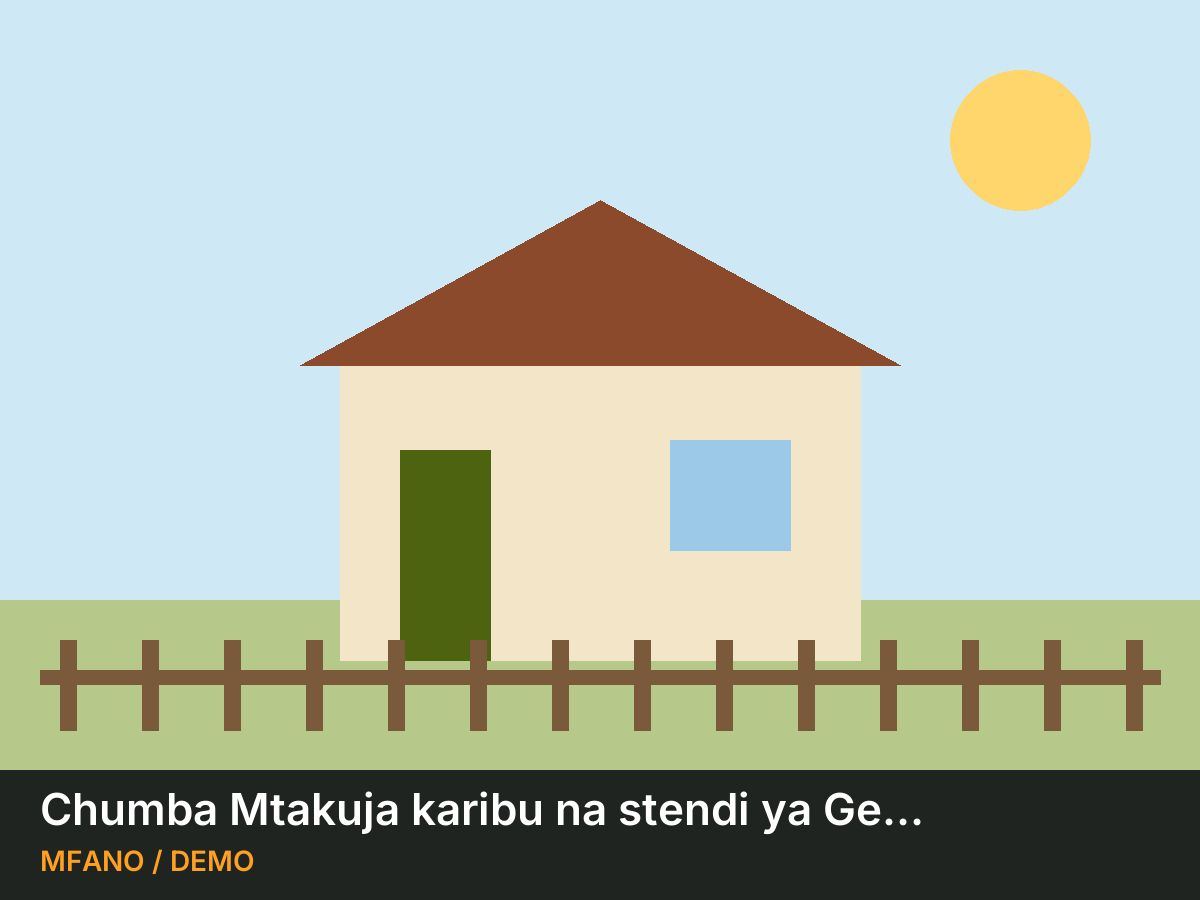 Chumba Mtakuja karibu na stendi ya Geita