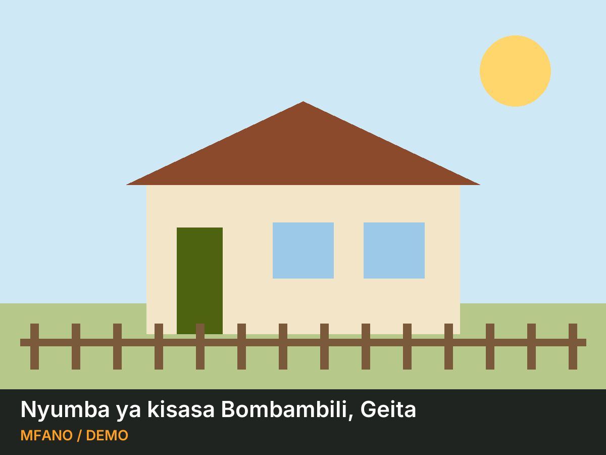 Nyumba ya kisasa Bombambili, Geita